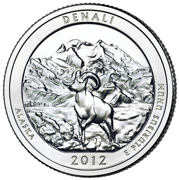 2012-S Denali America the Beautiful Quarter