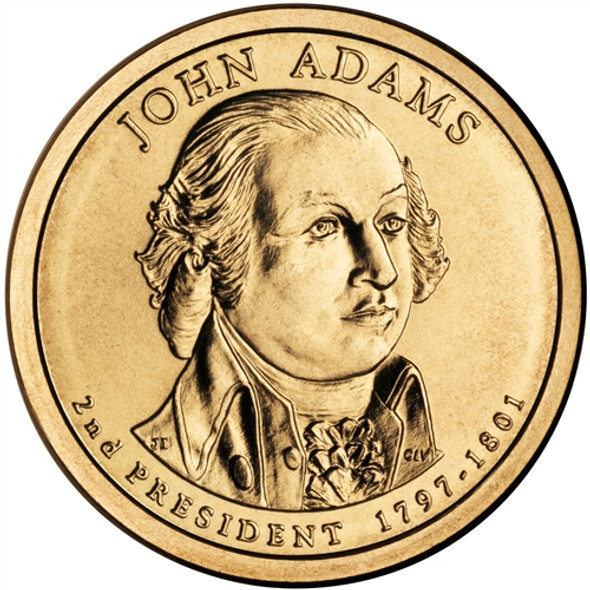 2007-P John Adams Presidential Dollar