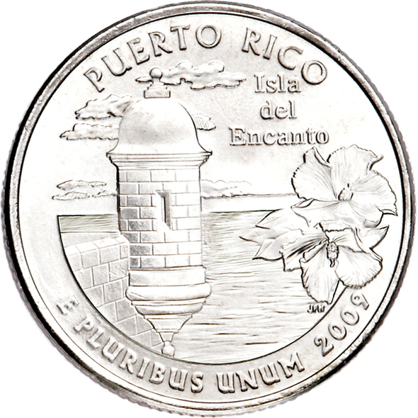Puerto Rico U.S. Territory Quarter 2009-D
