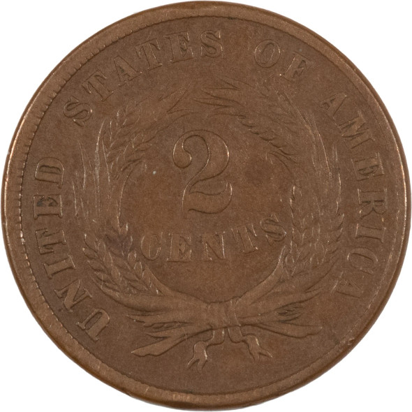 1866 Two Cent Piece