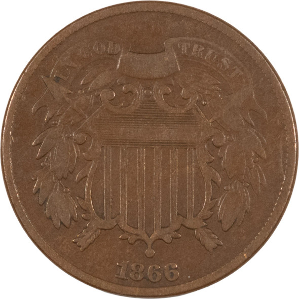 1866 Two Cent Piece