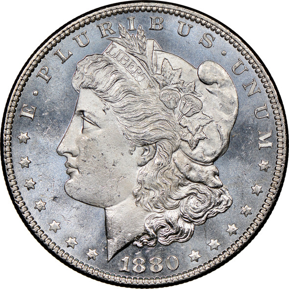 1880 Morgan Silver Dollars