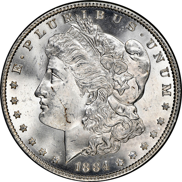 1884 Morgan Silver Dollars