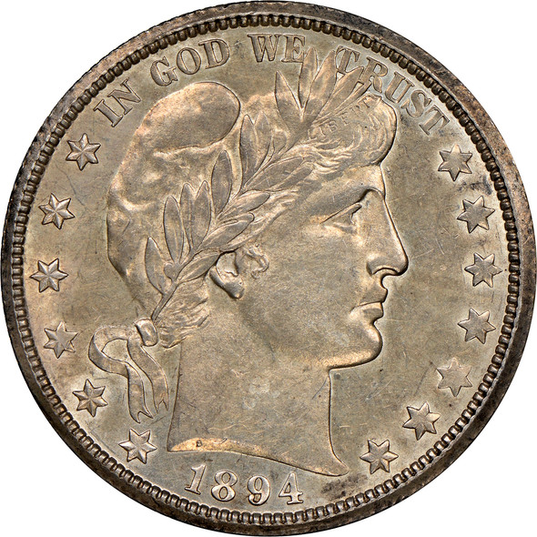 1894-O Barber Half Dollar