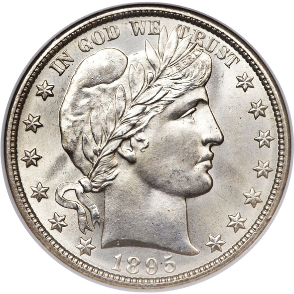 1895-O Barber Half Dollar