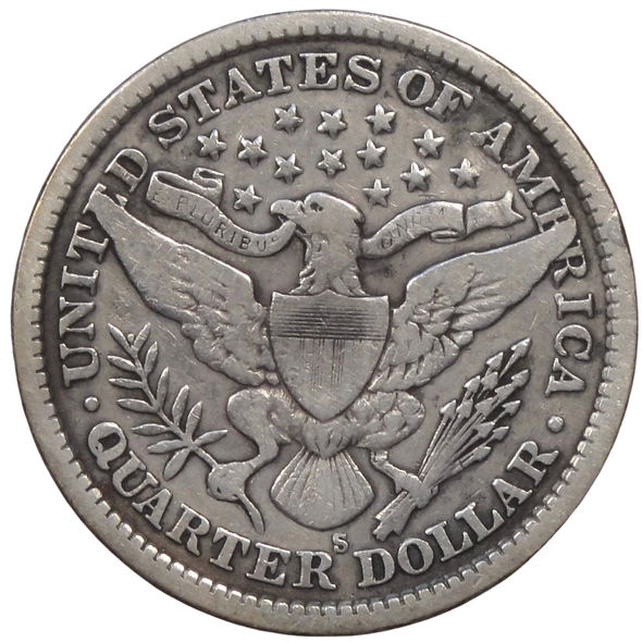 1898-S Barber Quarter