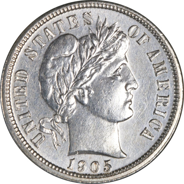 1905-P Barber Dime