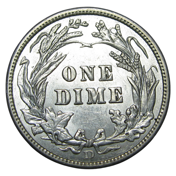 1906-D Barber Dime