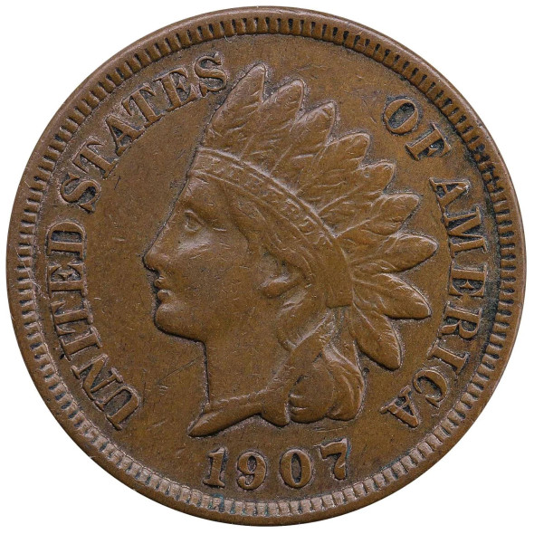 1907 Indian Head Penny