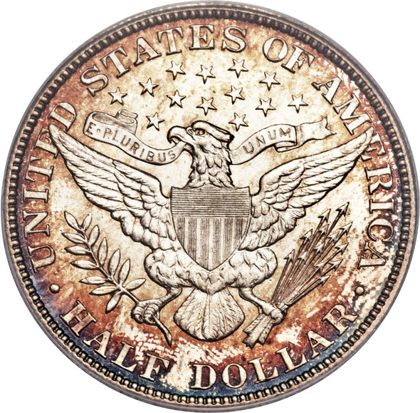 1909-P Barber Half Dollar