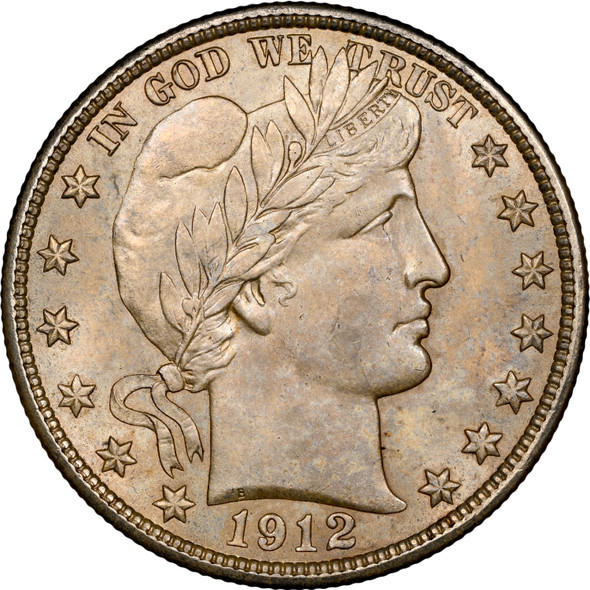 1912-D Barber Half Dollar