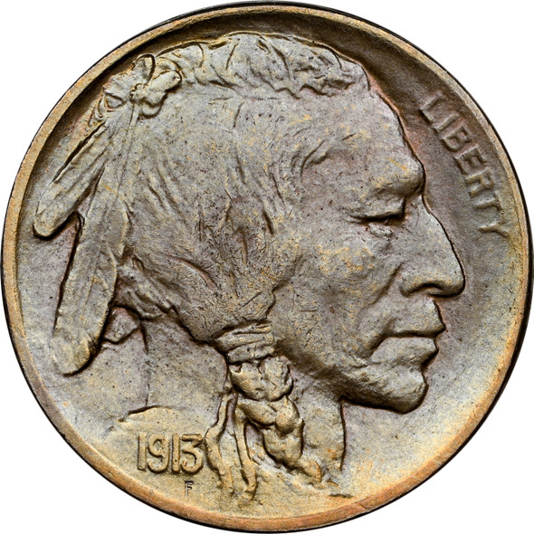 1913 Type 2 Buffalo Head Nickel Coins