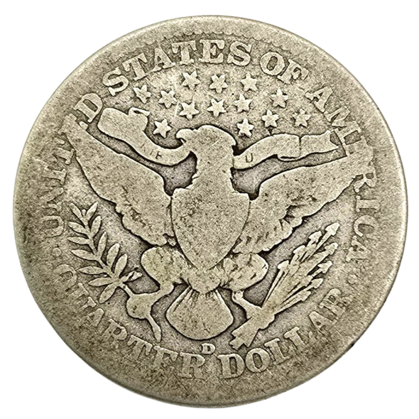 1916-P Barber Quarter