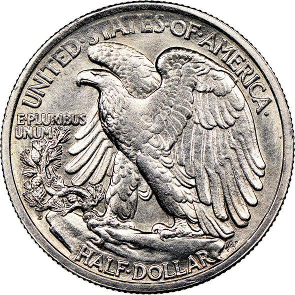 1919-D Walking Liberty Half Dollar