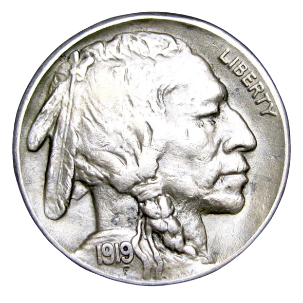 1919-S Buffalo Head Nickel Coins