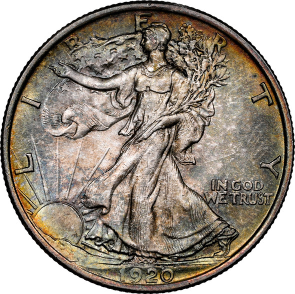 1920-P Walking Liberty Half Dollar