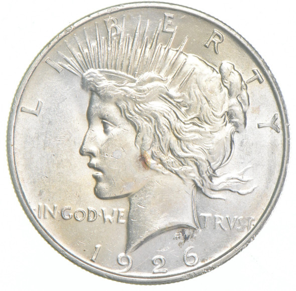 1926-D Peace Silver Dollar