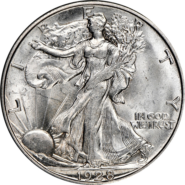 1928-S Walking Liberty Half Dollar
