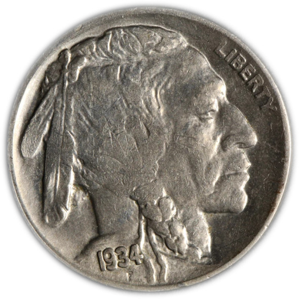 1934-D Buffalo Head Nickel Coins