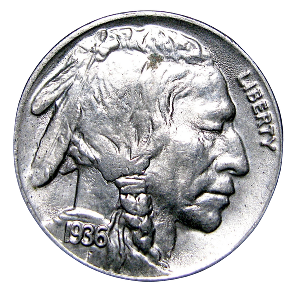 1936-P Buffalo Head Nickel Coins