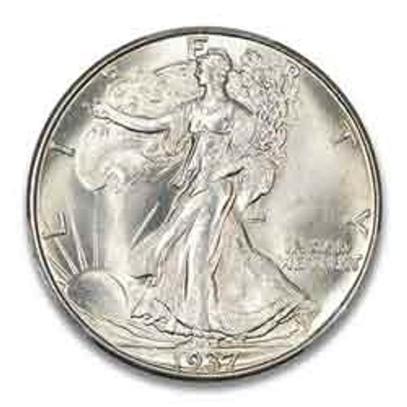 1937-D Walking Liberty Half Dollar