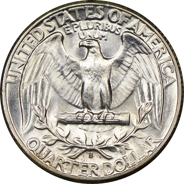 1938-S Washington Quarter