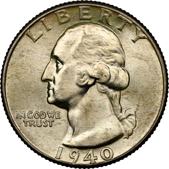 1940 Washington Quarter