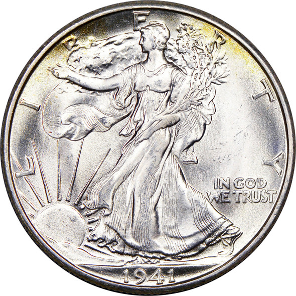 1941-D Walking Liberty Half Dollar