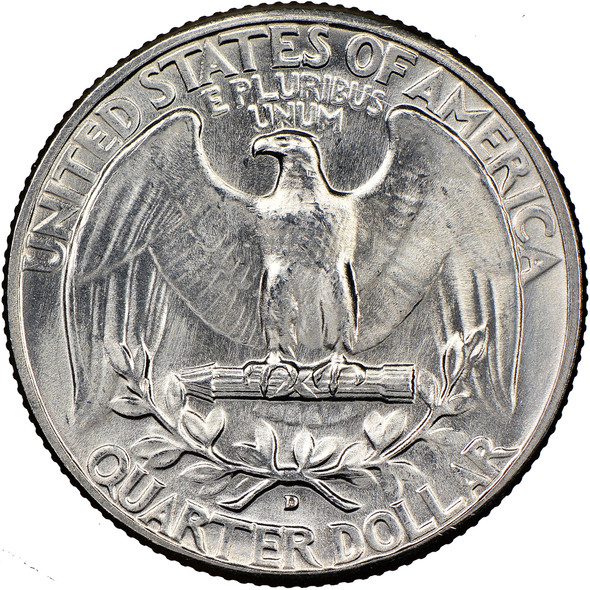 1942-D Washington Quarter