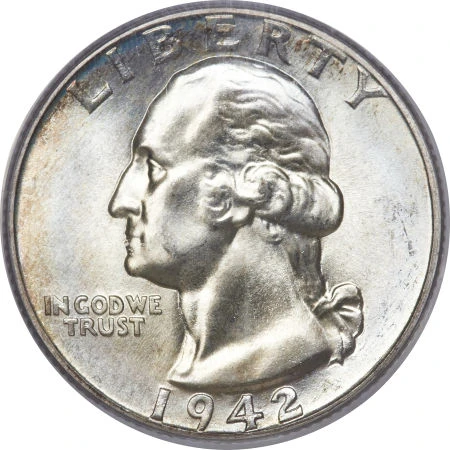 1942 Washington Quarter