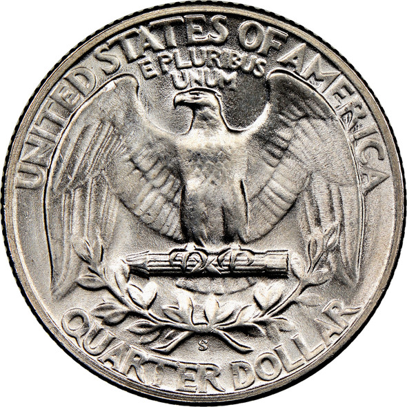 1945-S Washington Quarter