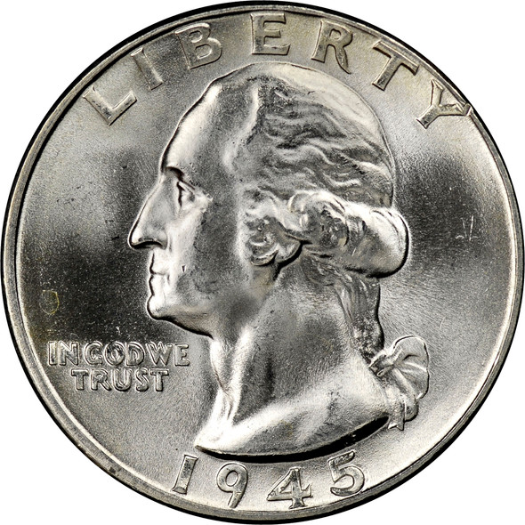 1945 Washington Quarter