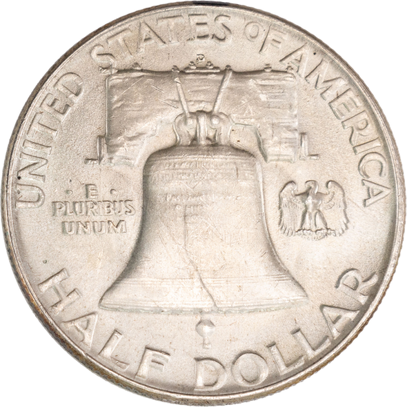 1950-D Franklin Half Dollar