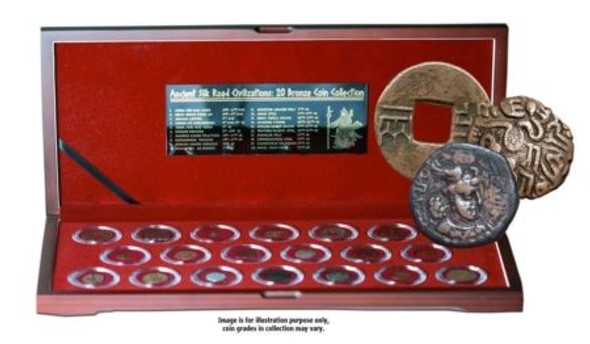 Ancient Coins of the Silk Road (Twenty-Coin Box)