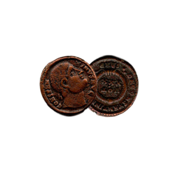 Constantine the Great: "Eyes to Heaven" Coin (One-Coin Box)