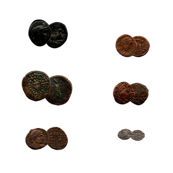 Six Coin Box Featuring "The Great" Rulers (Six-Coin Box)