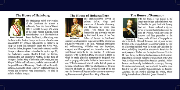 The Last Royal Houses Of Europe: Box of 3 Silver Coins (Three-Coin Box)