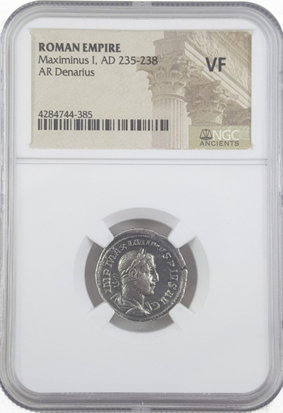 Maximinius 1st Antoninianus NGC Certified Slab(VF)