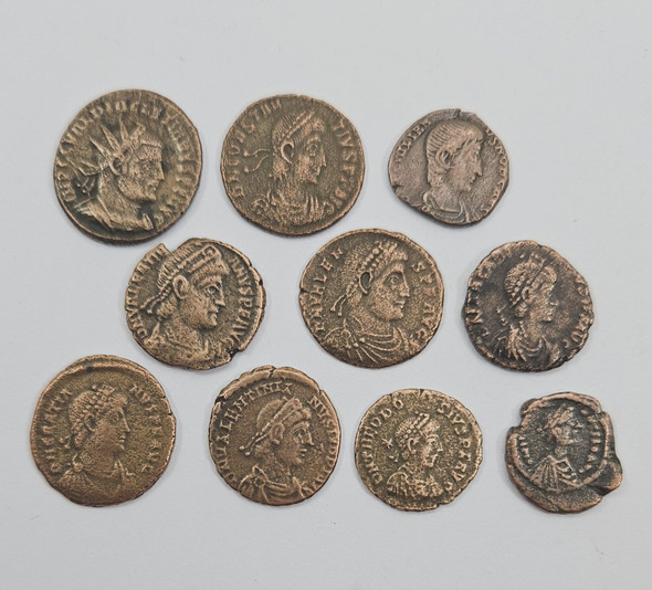 Fall of Rome: 10 Bronze Coin Boxed Collection