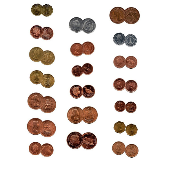 Queen Elizabeth II: A Collection of 20 Portrait Coins (Twenty-Coin Boxed Set)