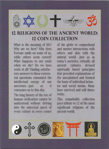 Religions of The Ancient World: Box of 12 Ancient Coins (Twelve-Coin Boxed Set)