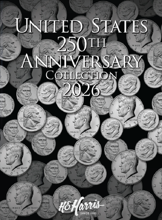 US 250th Celebration Folder - P&D Mints