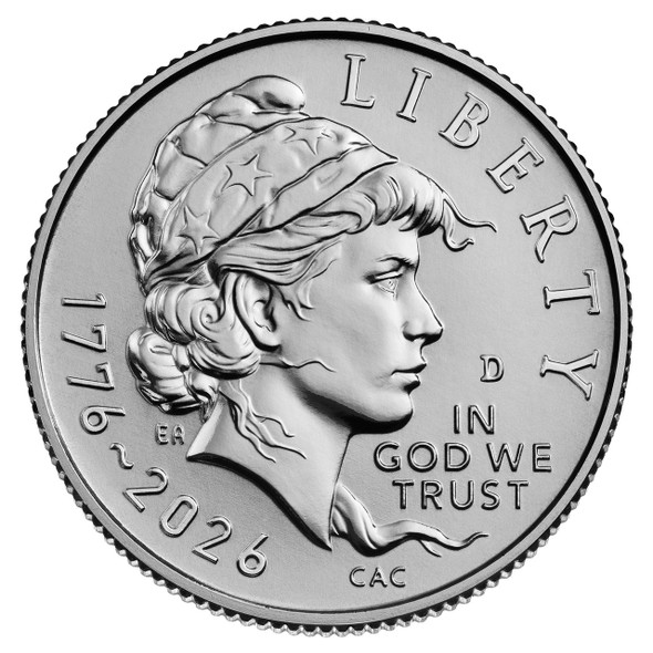 2026-D Semiquincentennial Dime Roll