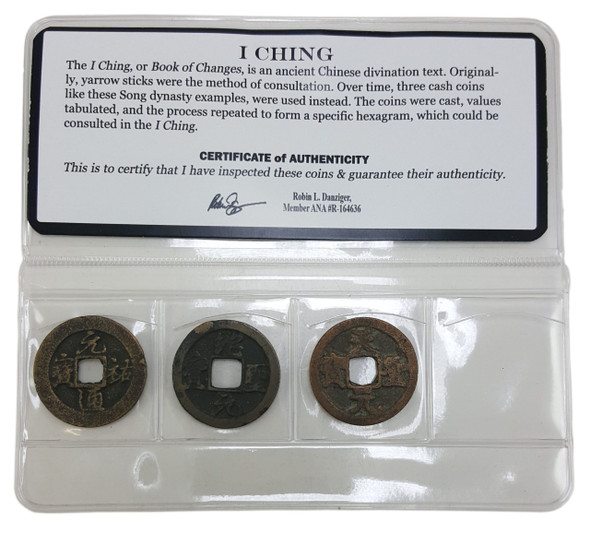 I Ching (3 coin mini album) - front