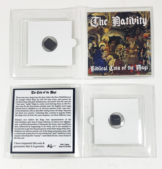 The Nativity: Biblical Coin of the Magi - front