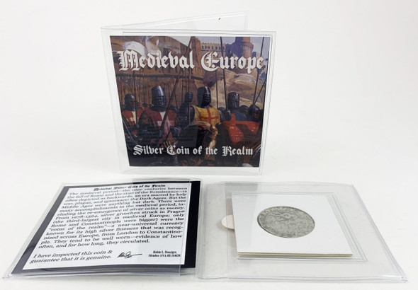Medieval Europe: Silver Coin of the Realm - front