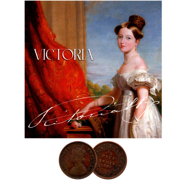 Queen Victoria, Empress of India - front