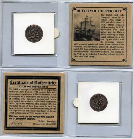 Dutch Colonies-V.O.C. Duits Mini(C) - front