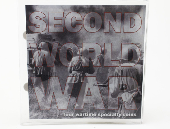 Second World War: Four Wartime Specialty Coins - front
