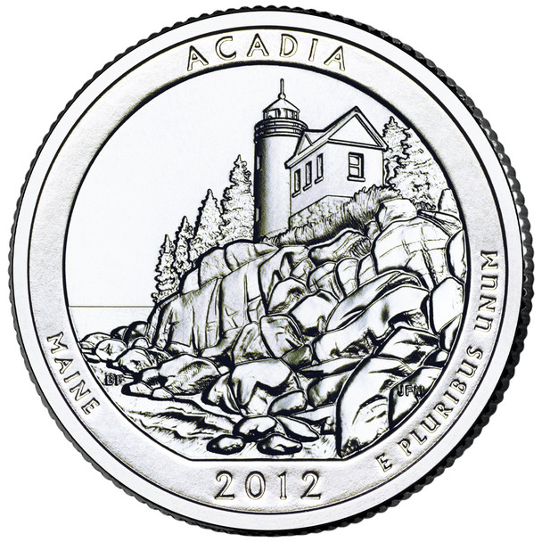 America the Beautiful Quarters Acadia